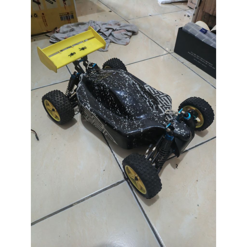 kit rc buggy hsp xstr 1/10 kit only tanpa part elektrik