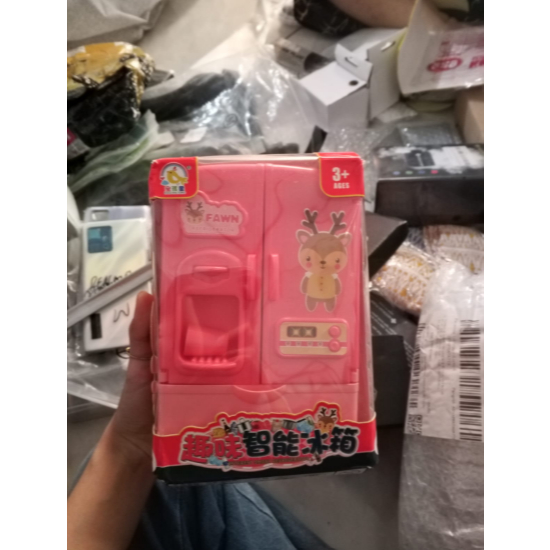 PROMO CUCI GUDANG Mainan kulkas mini anak, pretend play kulkas pendingin refirgerator anak