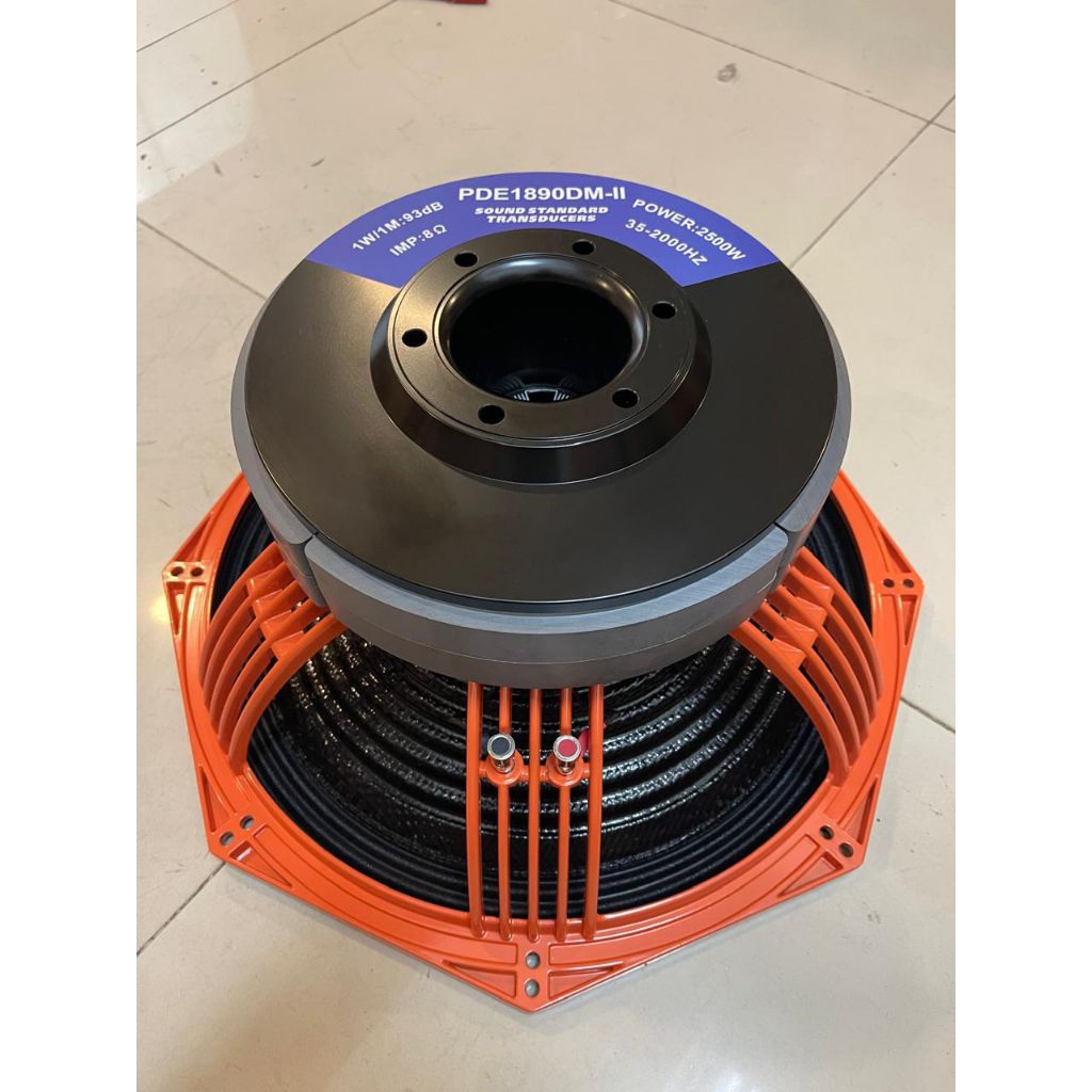 SPEAKER SOUNDSTANDARD PD 1880 DOUBLE MAGNET II CARBON SPEAKER COMPONENT 18 INCH PD 1880
