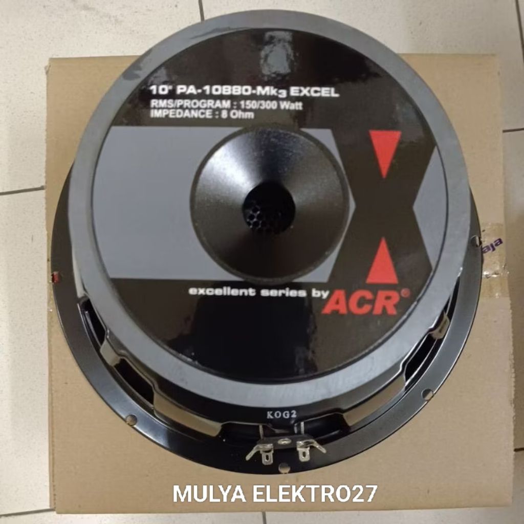 SPEAKER ACR EXCELLENT 10 inch PA-10880-MK3 EXCEL