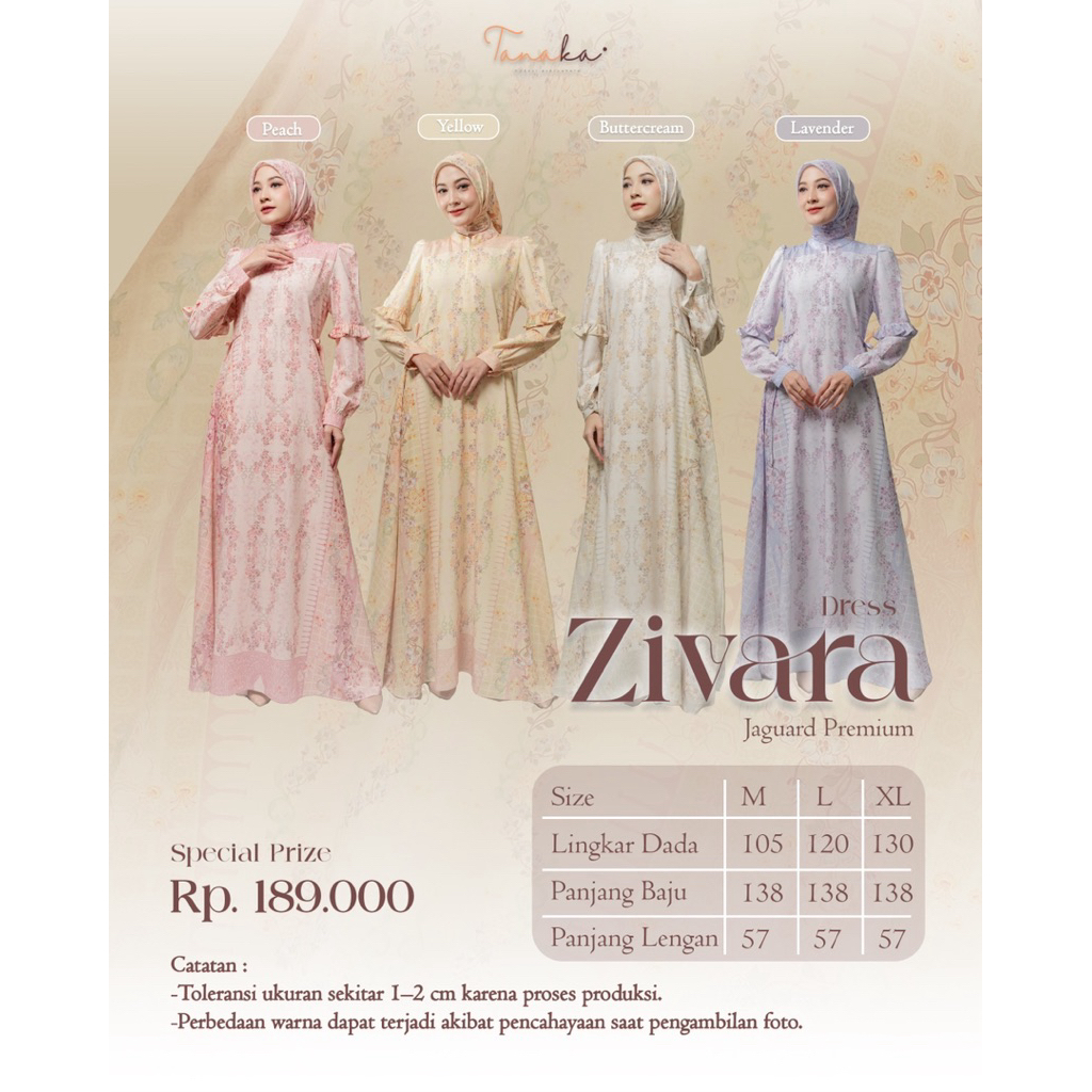 Zivara Dress by Tanaka