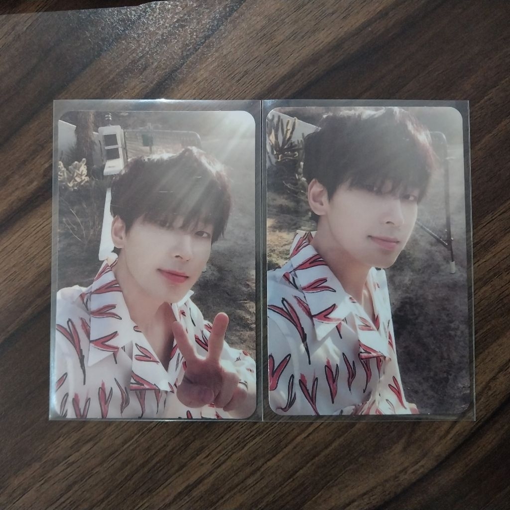 wonwoo henggarae cahil set Photocard seventeen