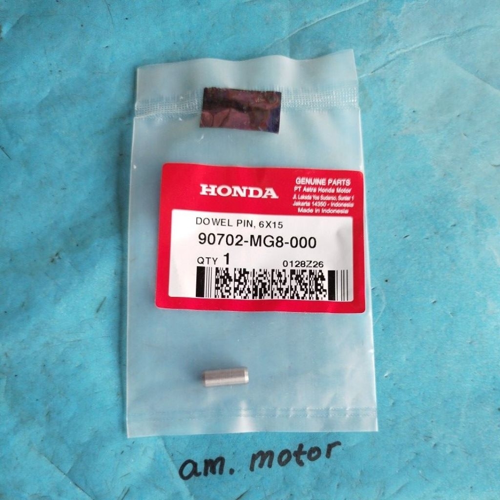 pin dowel 6x15. Honda ori