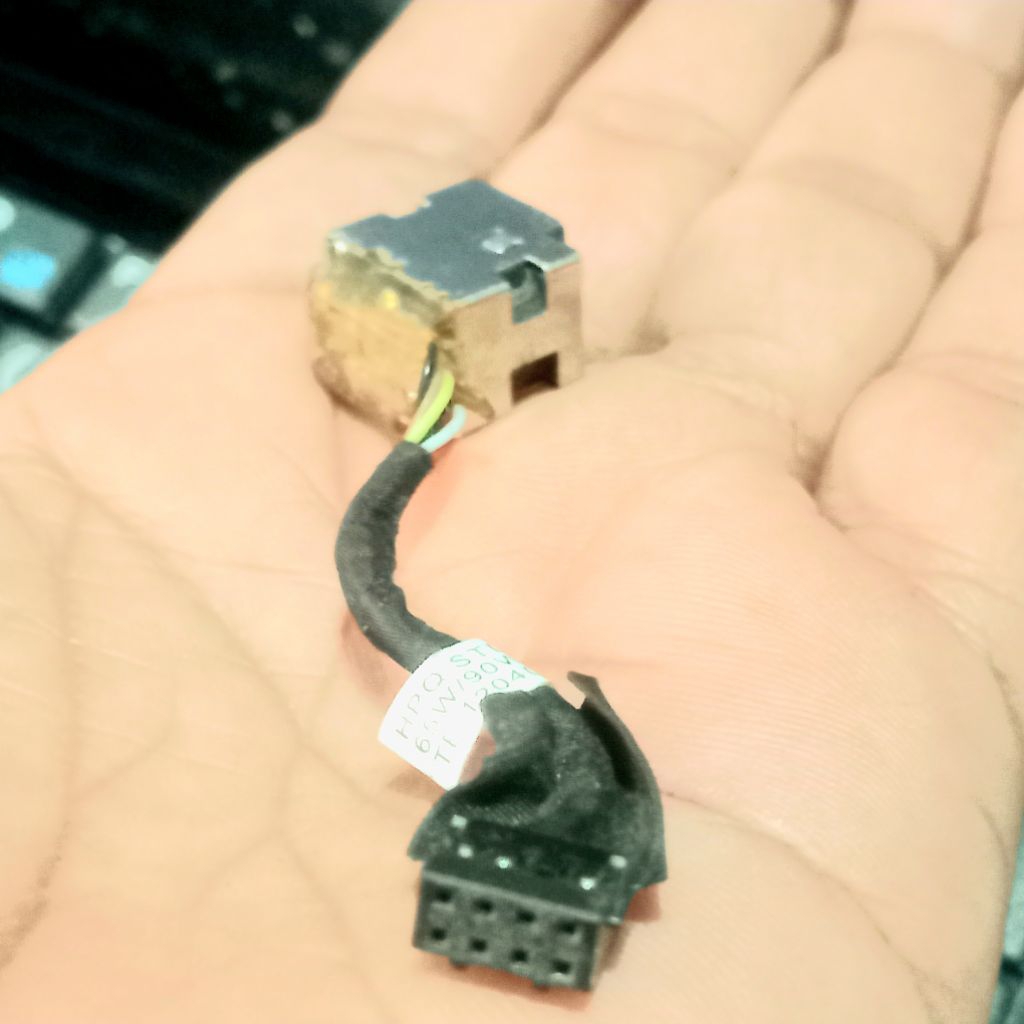 KONEKTOR DC LUBANG CAS LAPTOP HP1000