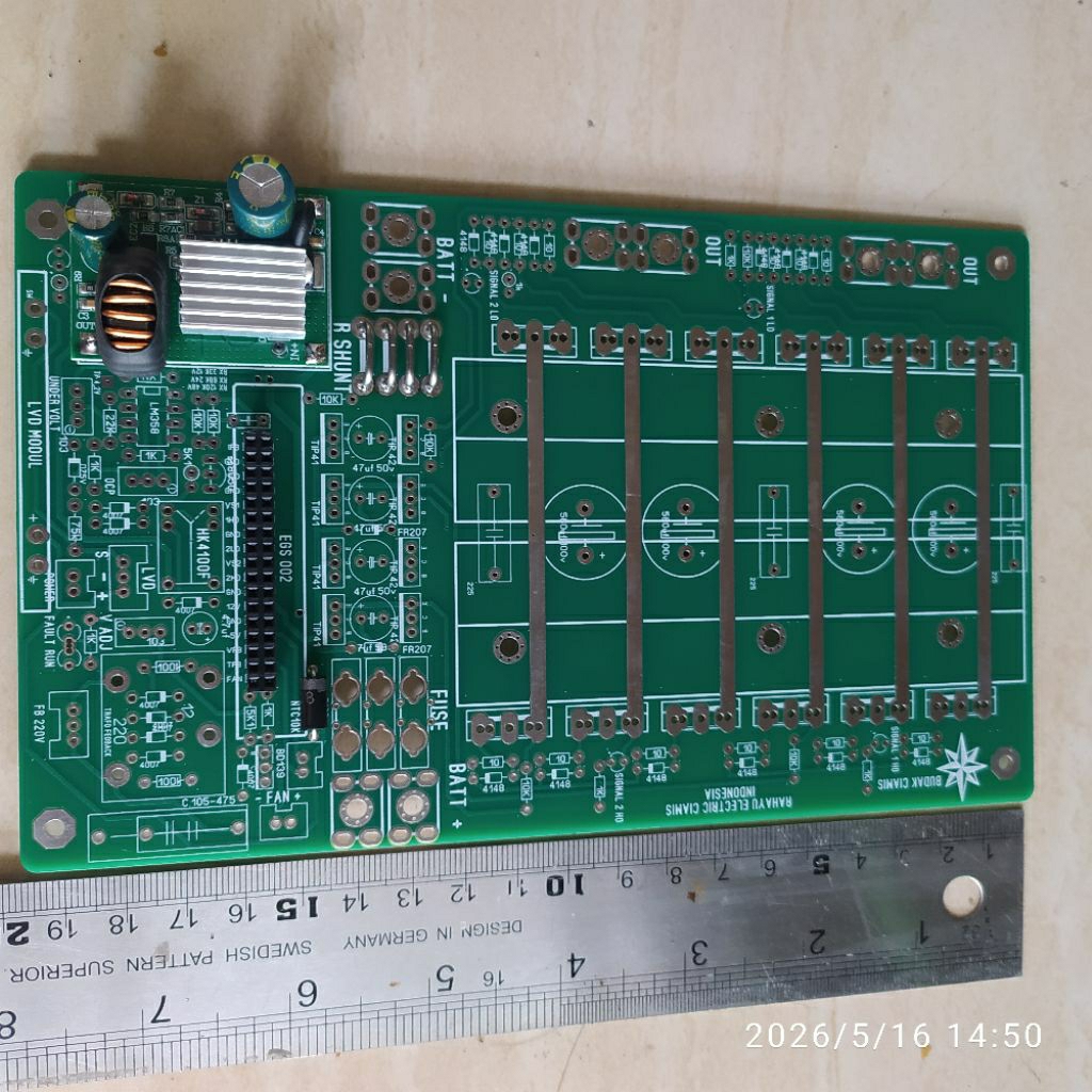 Pcb inverter 3000watt pure sine wave egs 002 12 mosfet