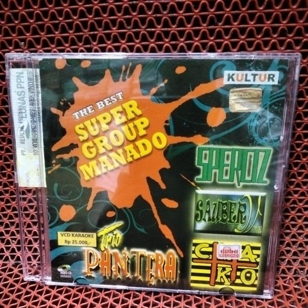 VCD SUPER GROUP MANADO 100% ORIGINAL BARU DAN MASIH SEGEL