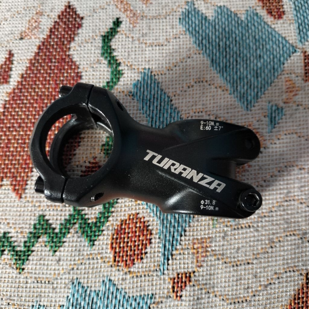 Stem Turanza Alloy OS Oversize Sepeda MTB Hybrid Roadbike