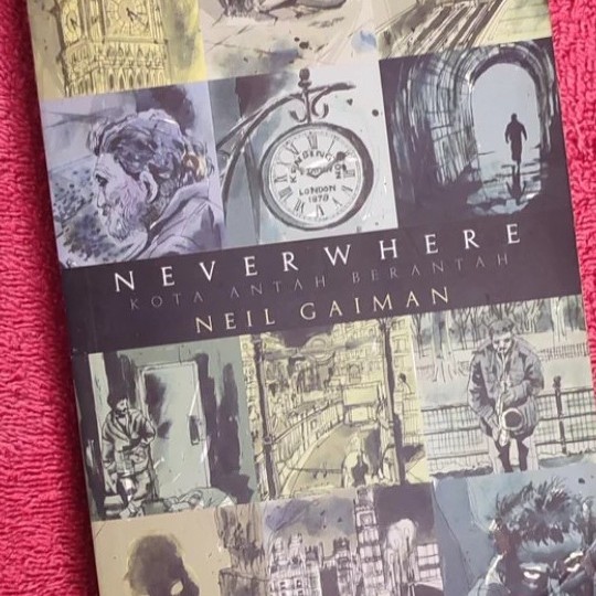 Buku Novel Neverwhere: Misteri Kota Antah Berantah