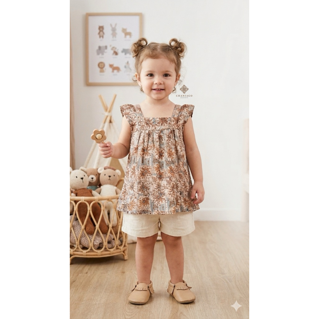 ANAK DASTER SAMBUNG KAIN PERCA No OBRAS Homedress Unik Etnik Trendy untuk Santai di Rumah All Size L