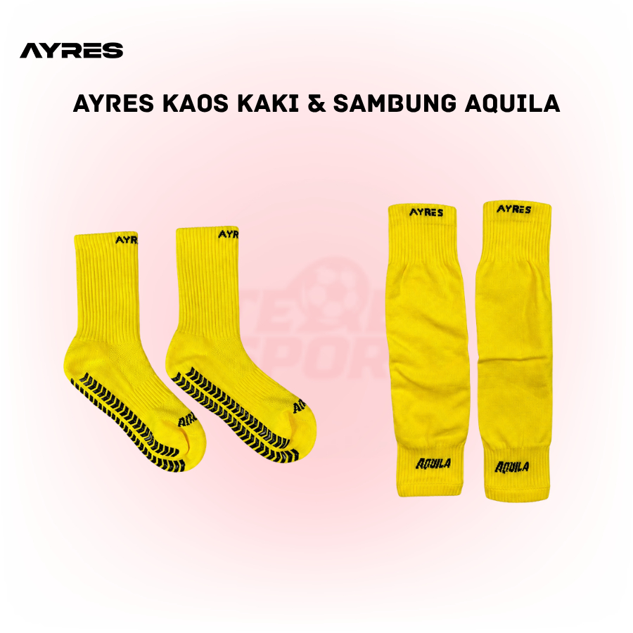 1 Set kaos Kaki Pendek Aquila Dan Sambung Aquila Kaos kaki Sambungan Ayres Aquila Original