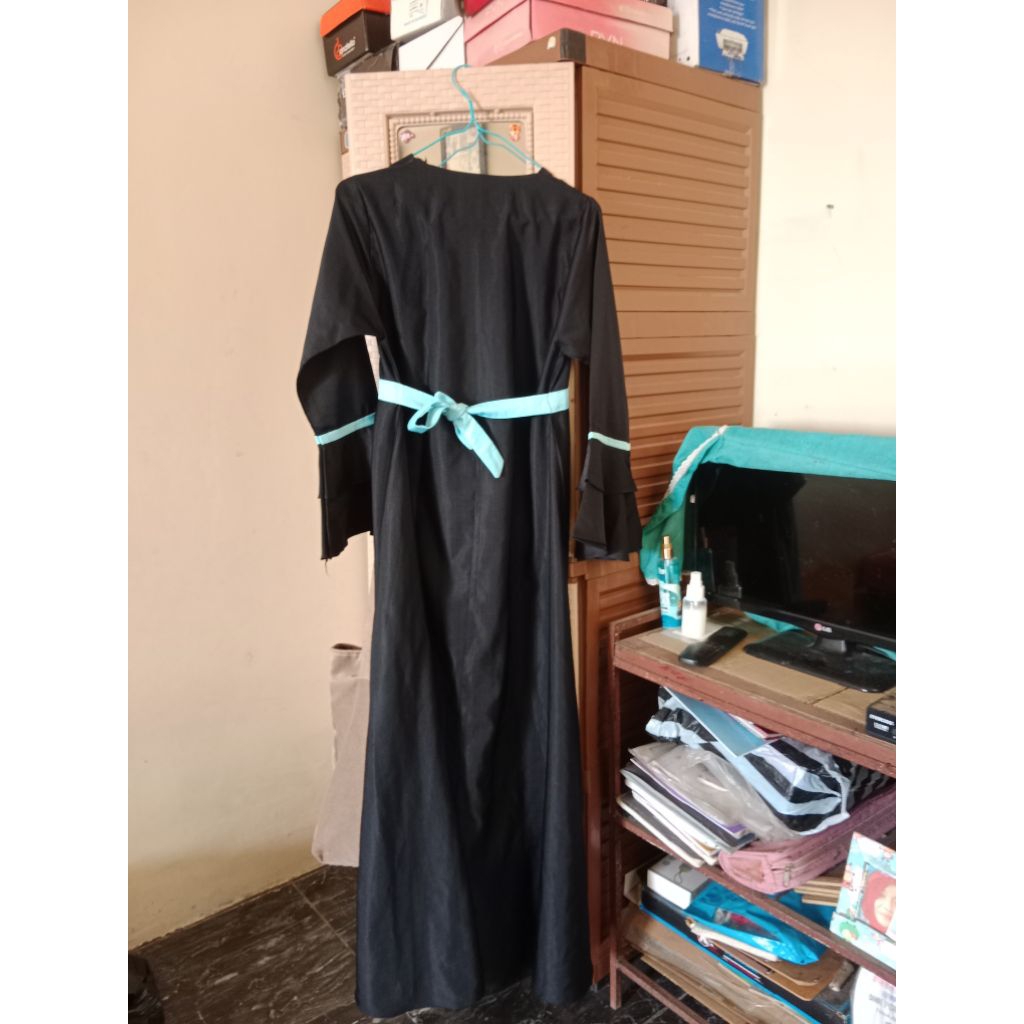 pl gamis hitam nego