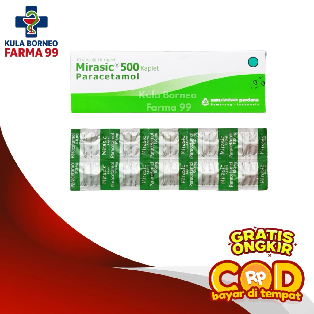 Mirasic Paracetamol 500 mg