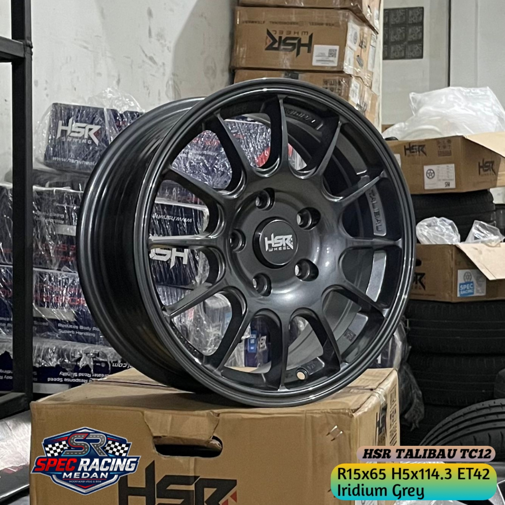 velg 15 untuk granmax, L300, APV, Luxio, Kuda, Innova, Ertiga, dll HSR TALIBAU R15