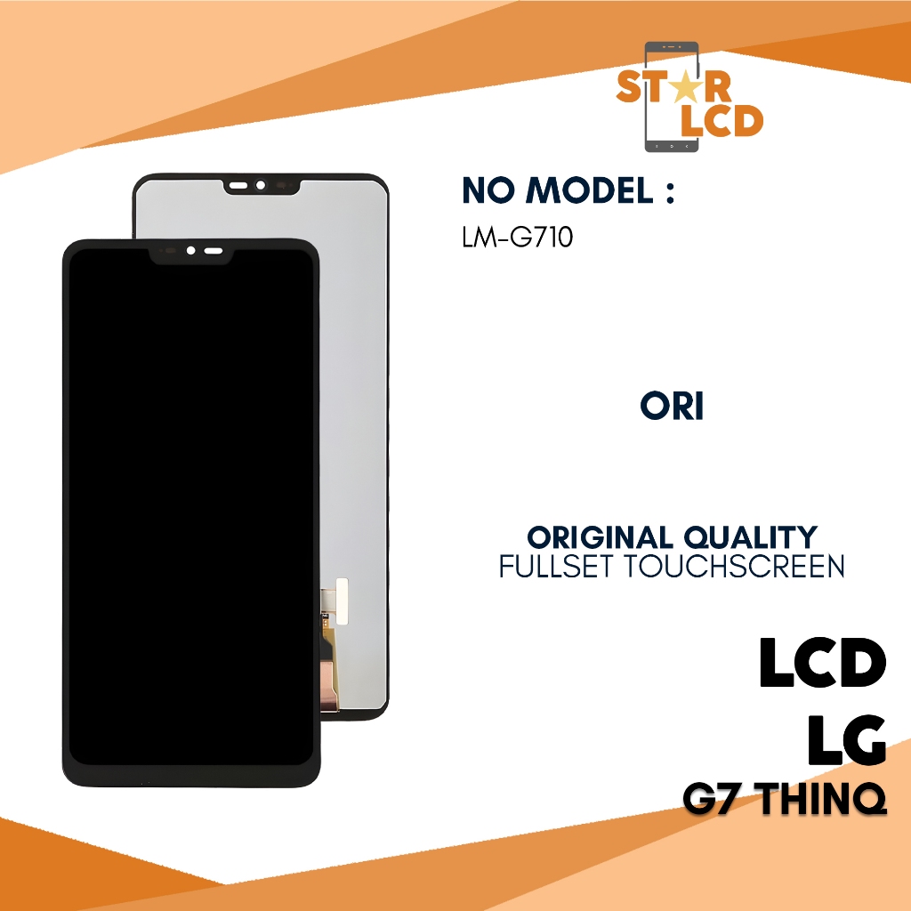Grosir LCD LG G7 Thinq / LM-G710 - Fullset Touchscreen Original