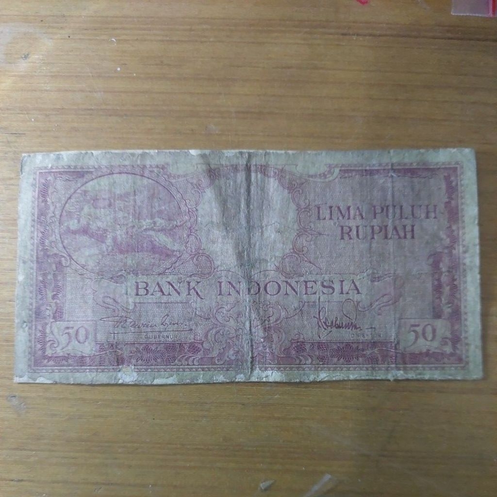 50 rupiah buaya seri hewan apa adanya.