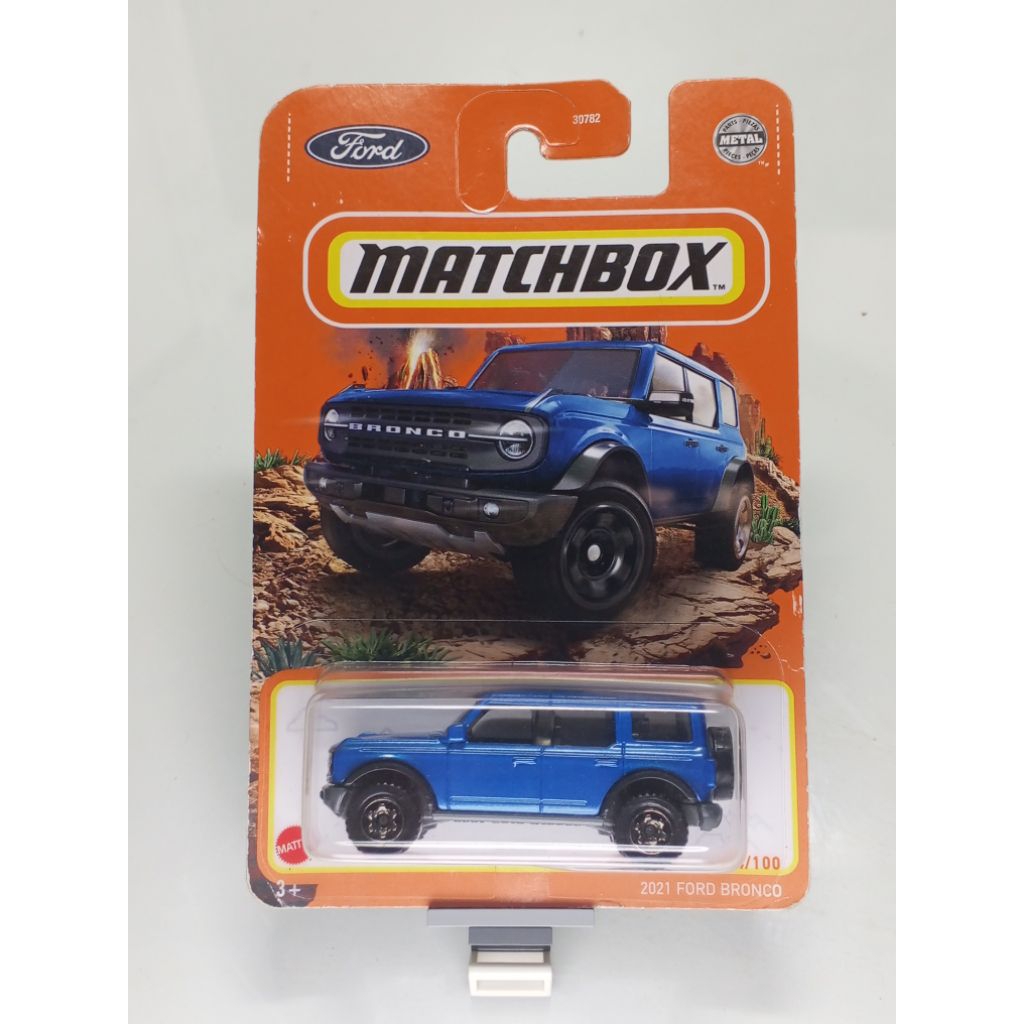 matchbox 2021 ford bronco blue