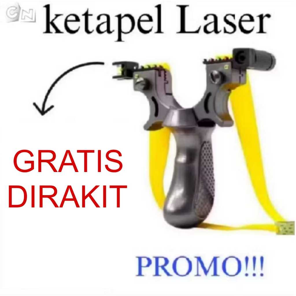 Ketapel Laser Tactical Katapel Berburu Slingshot Laser Big Power