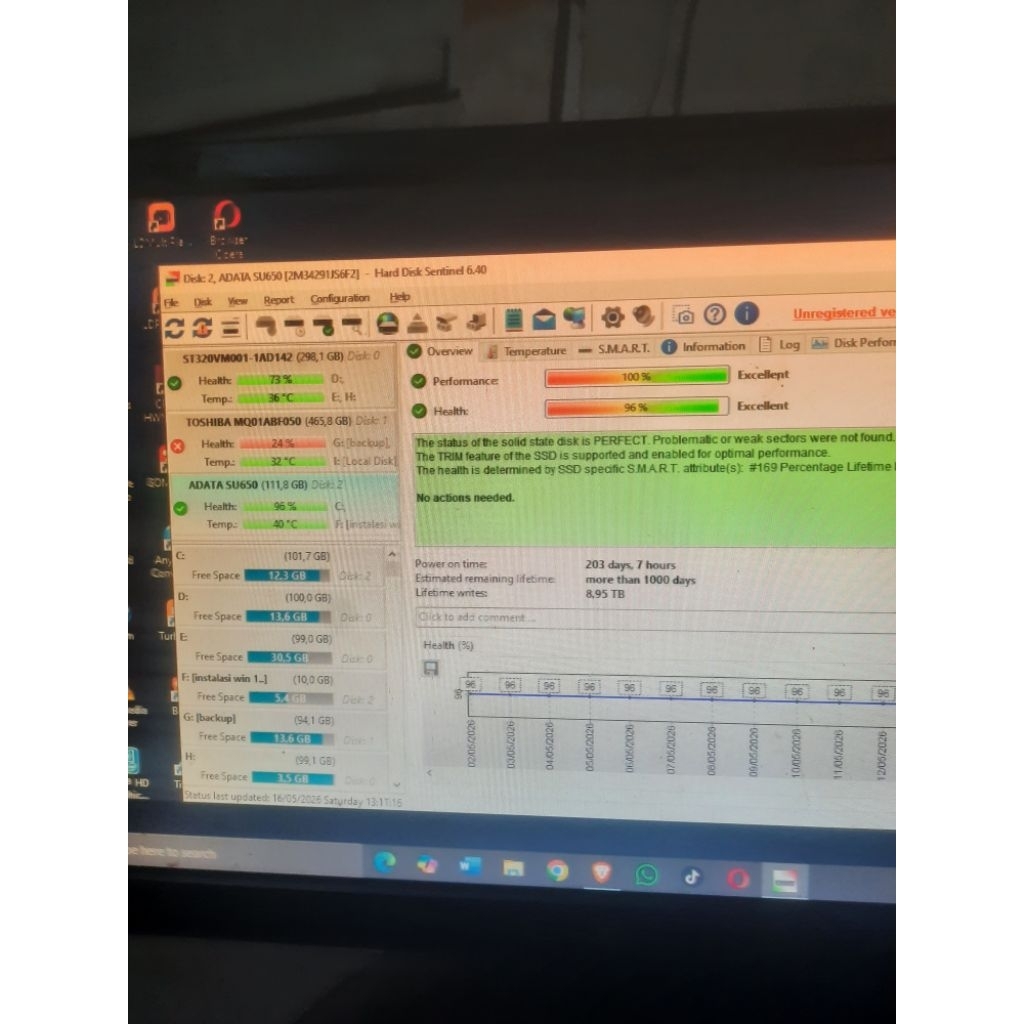 ssd adata 120gb