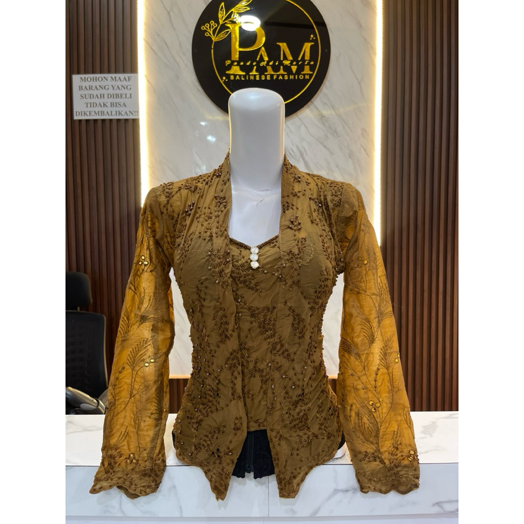 Kebaya sutra payet dan kebaya bordir bunga payet