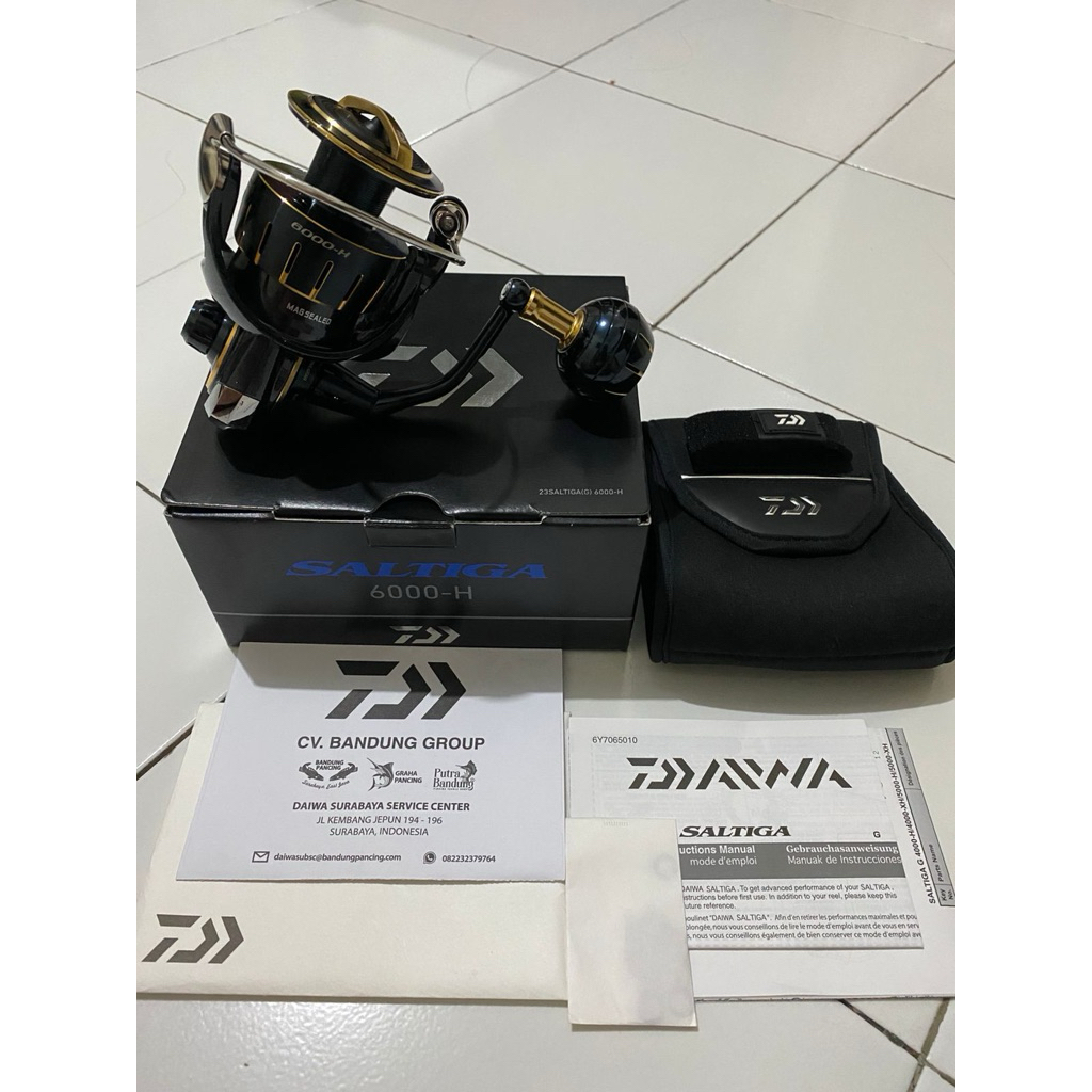 Reel Daiwa Saltiga 6000H second like new