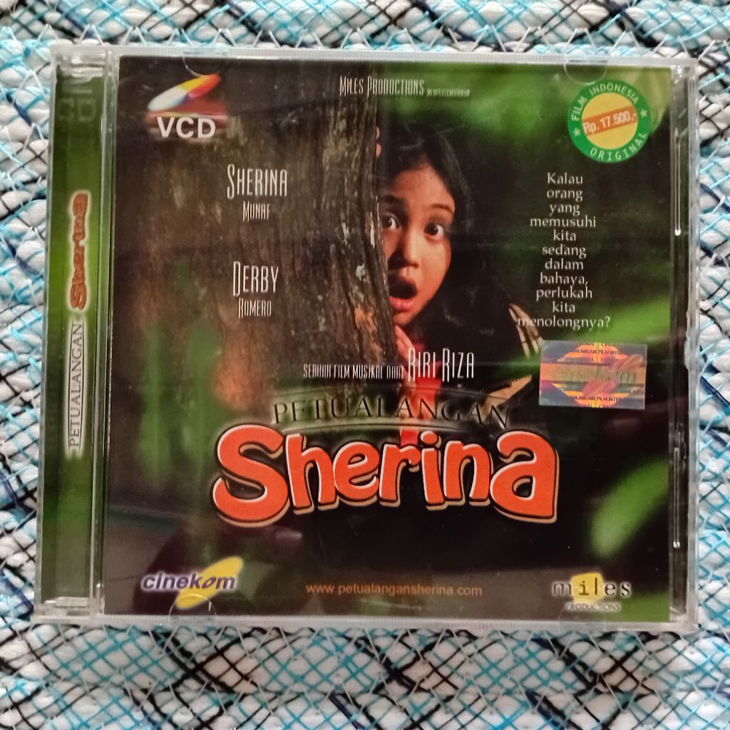 VCD Petualangan Sherina (2000) 2 Disc Original Miles Films VideoCD Mulus