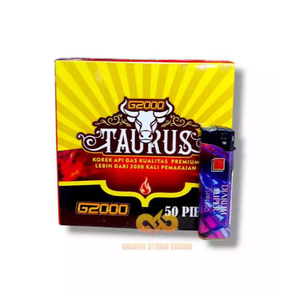 Terbaru Korek Api Gas Taurus G2000 1 pcs