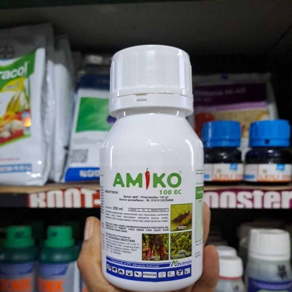 Insektisida AMIKO 100 EC 250ml Amiko 100 EC Pembeku telur