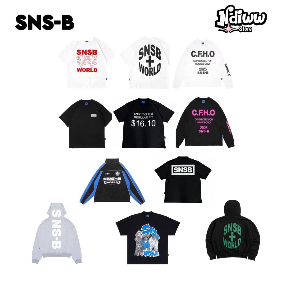 (100% ORIGINAL) SNSB HOODIE GRIGIO, T-SHIRT, TRACTOP, LONGSLIVE