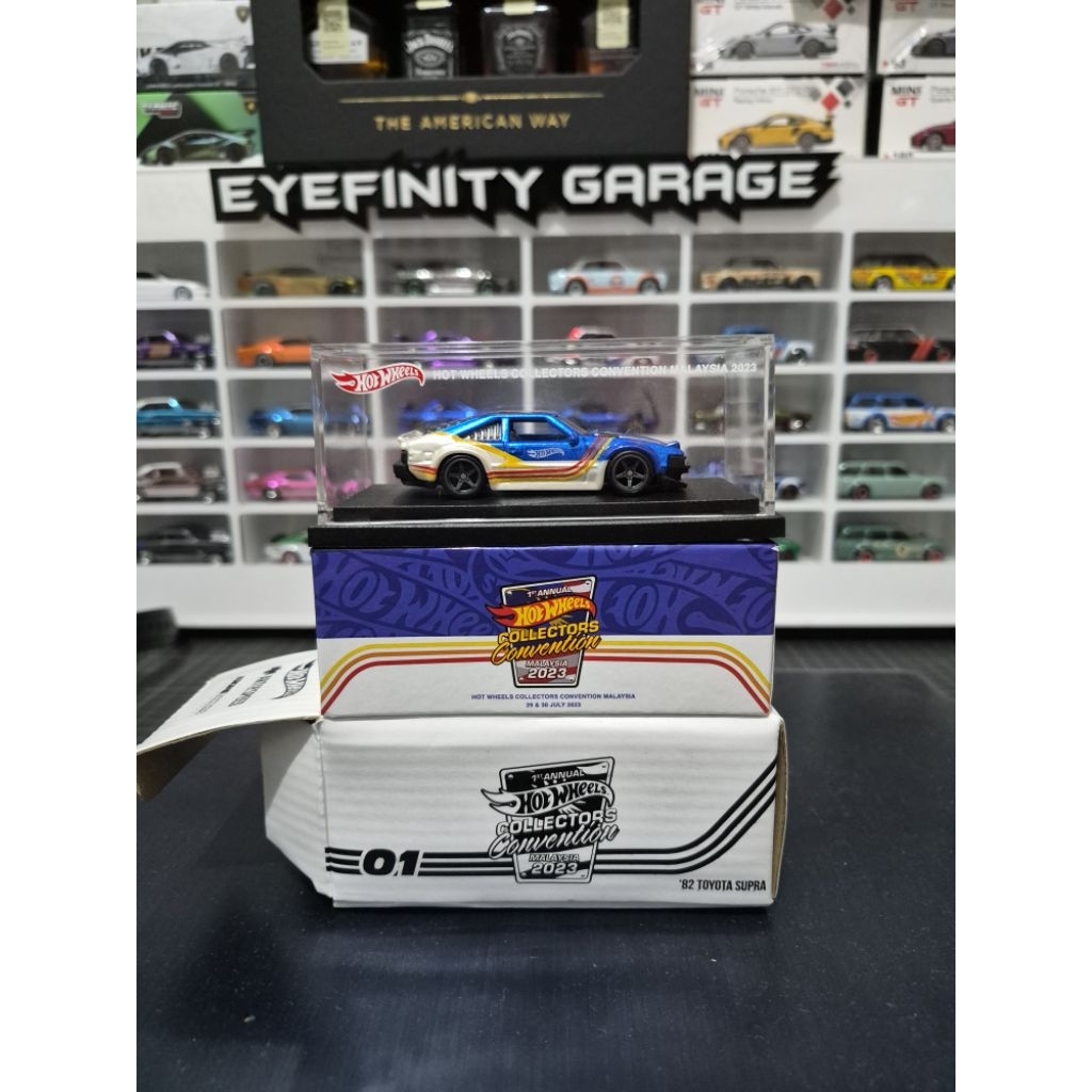 Hot wheels Toyota Supra AOS 1st Collector Convention Malaysia 2023