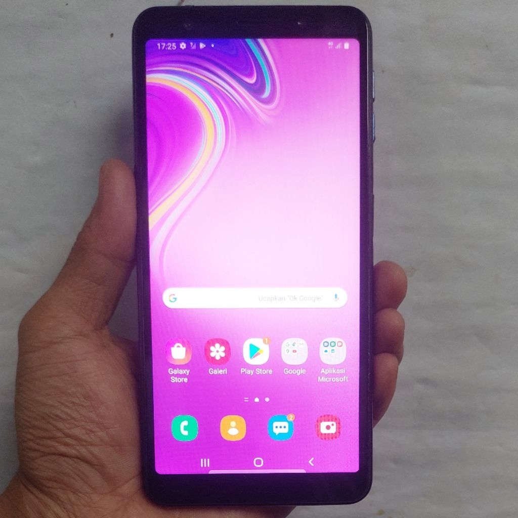 Handphone Samsung Galaxy A7 2018 Second 6/128 NFC Eks Resmi Sein