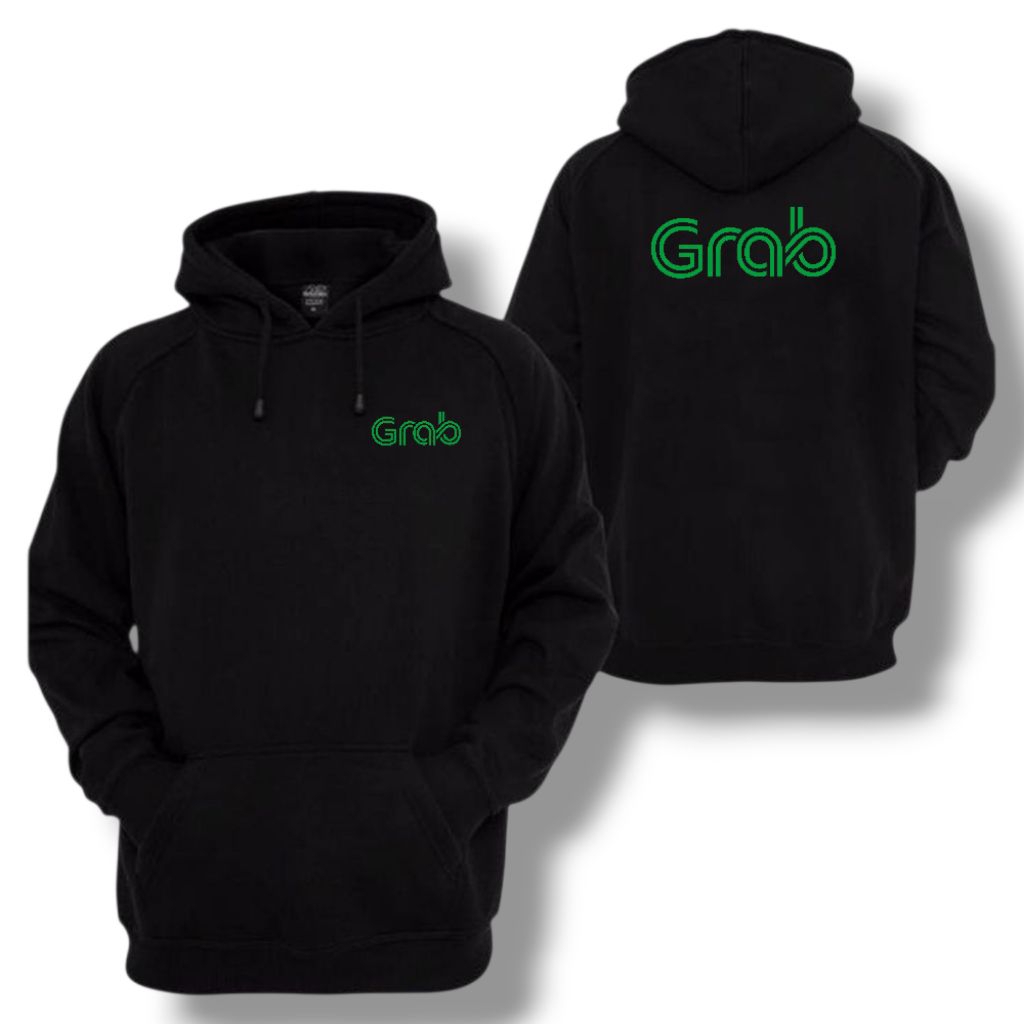 Sweater Hoodie Grab Ojek Online Jaket Hoodie Grab Unisex L-XXL