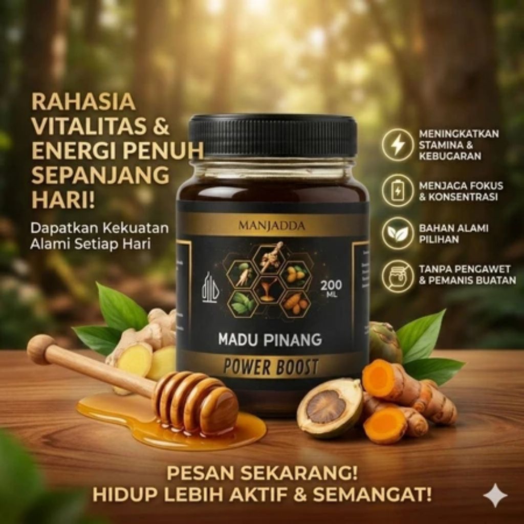 madu pinang manjada original madu asli kuat tahan lama