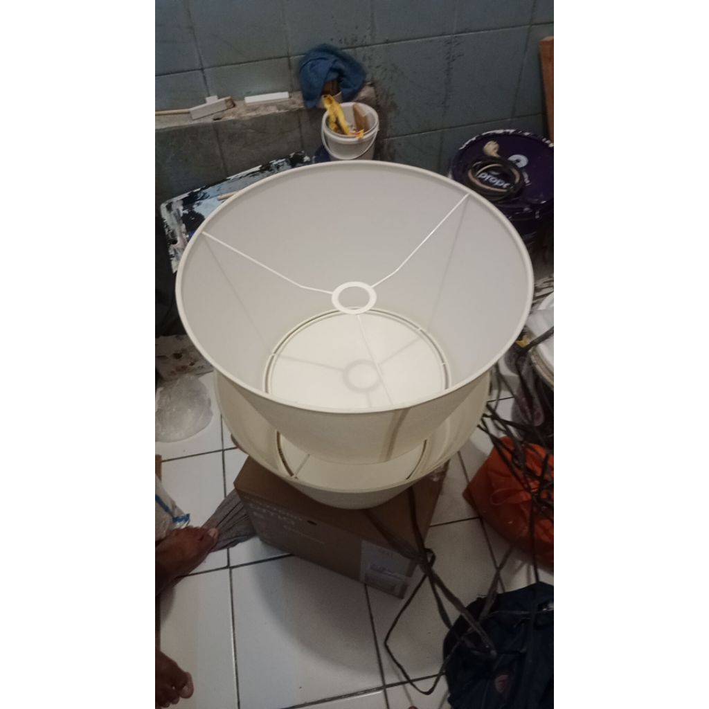 kap lampu tidur