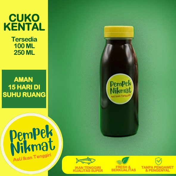CUKO PEMPEK PREMIUM KENTAL PEDAS CUKA PEDAS