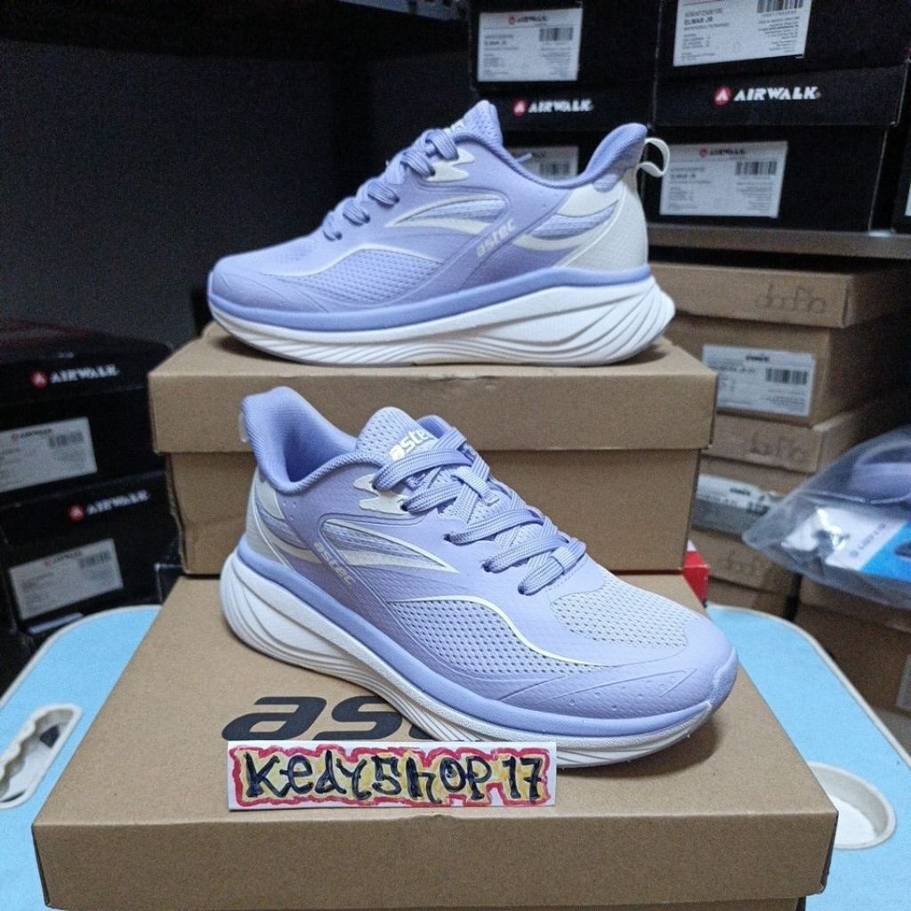 Sepatu Olahraga wanita Astec Metron lavender original resmi sport station