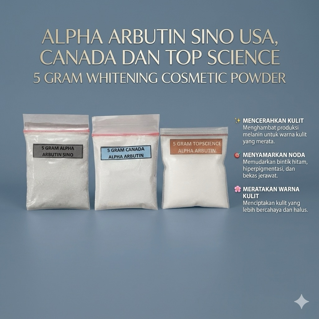 Alpha Arbutin Bahan pemutih kulit Campuran HB Cream Grade Import