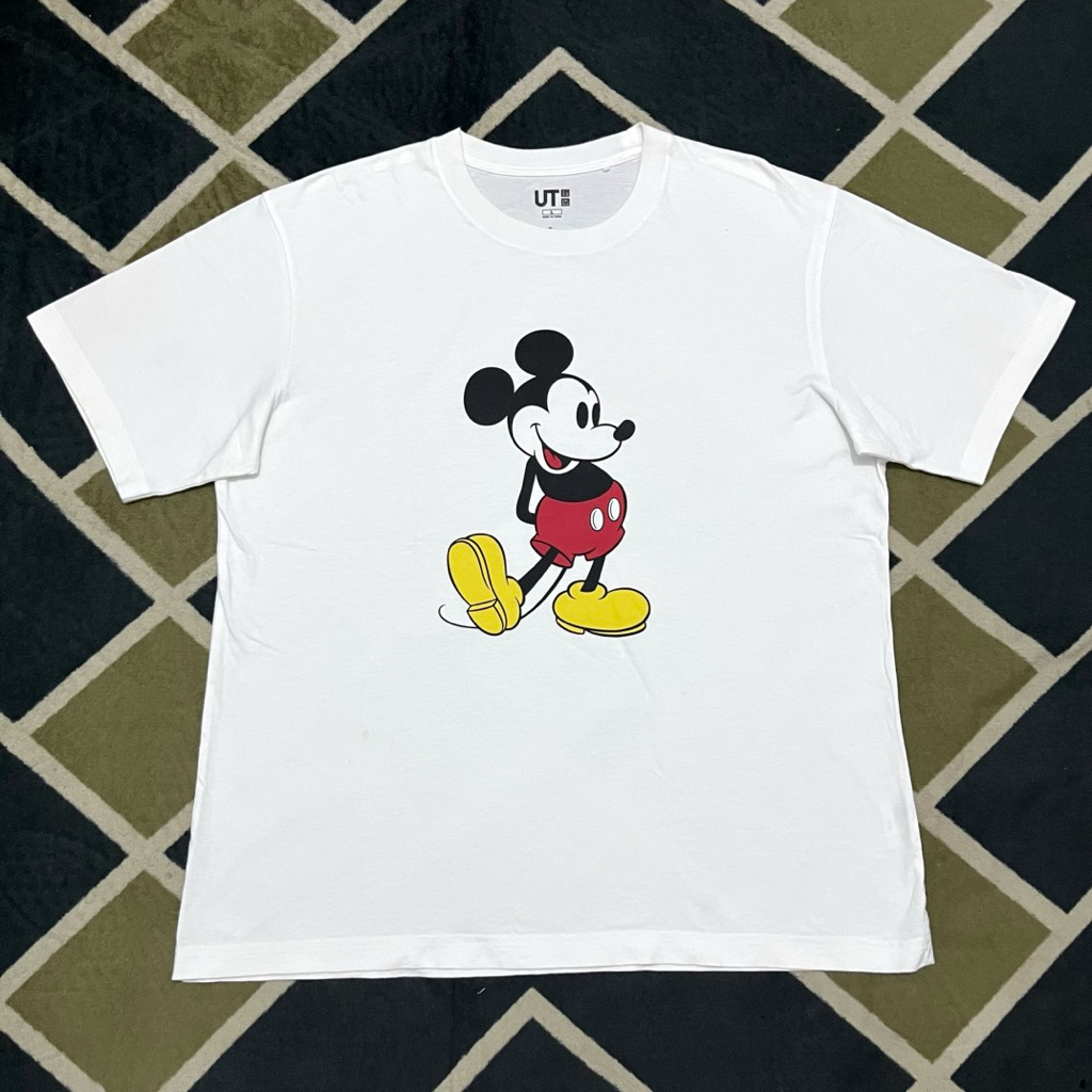 T-Shirt UNIQLO UT x Mickey Mouse White (XL)