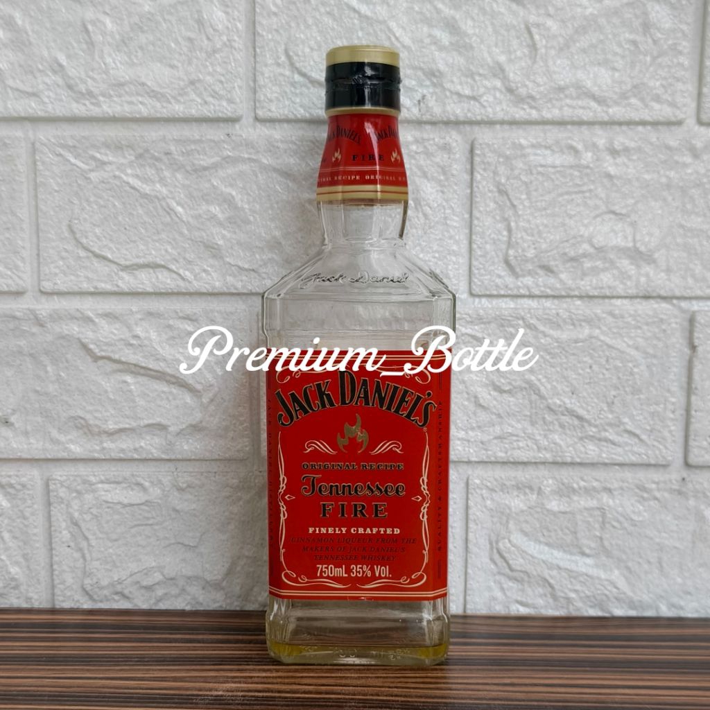 Botol Kosong Jack Daniels Fire 750ml