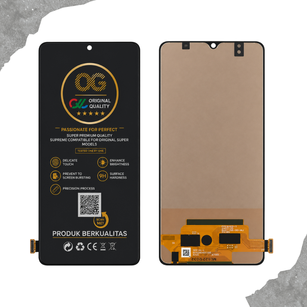 LCD SAMSUNG A70 / SAMSUNG A70 2019 / (SAMSUNG GALAXY A70) TOUCHSCREEN FULLSET COMPLETE ORIGINAL