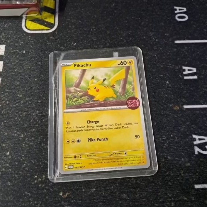 Pikachu Promo choki-choki non Holo