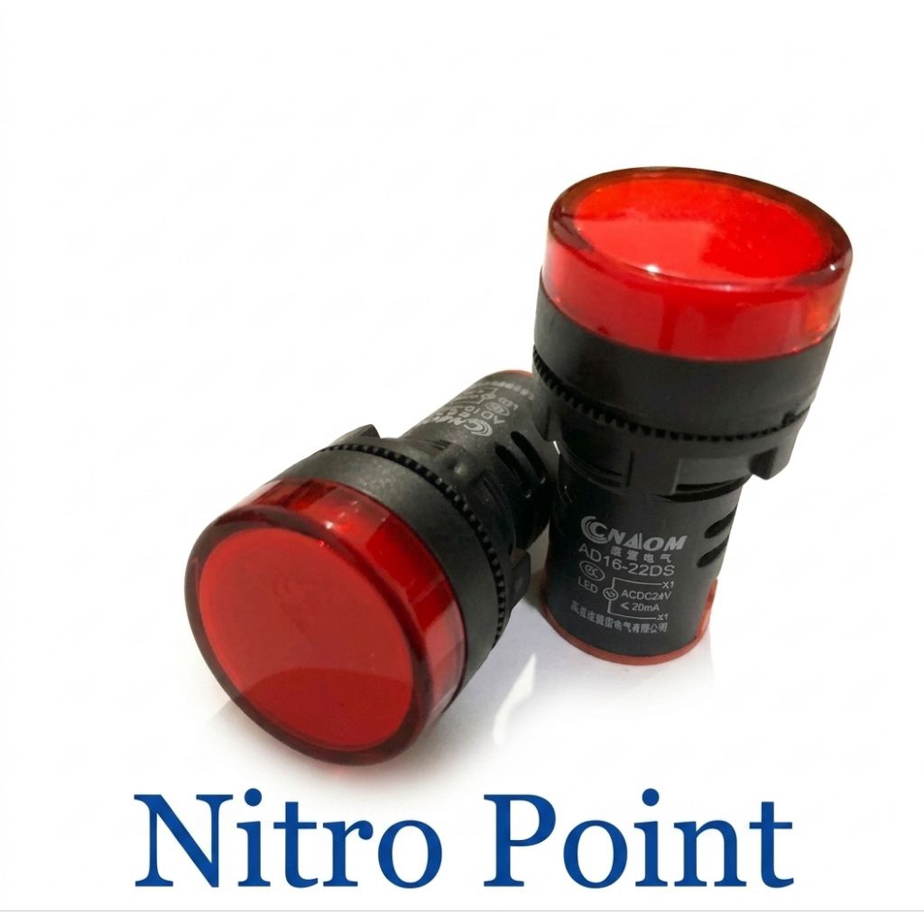 Lampu Indikator 220V Lampu Pilot Pom Mini Pertamini Digital