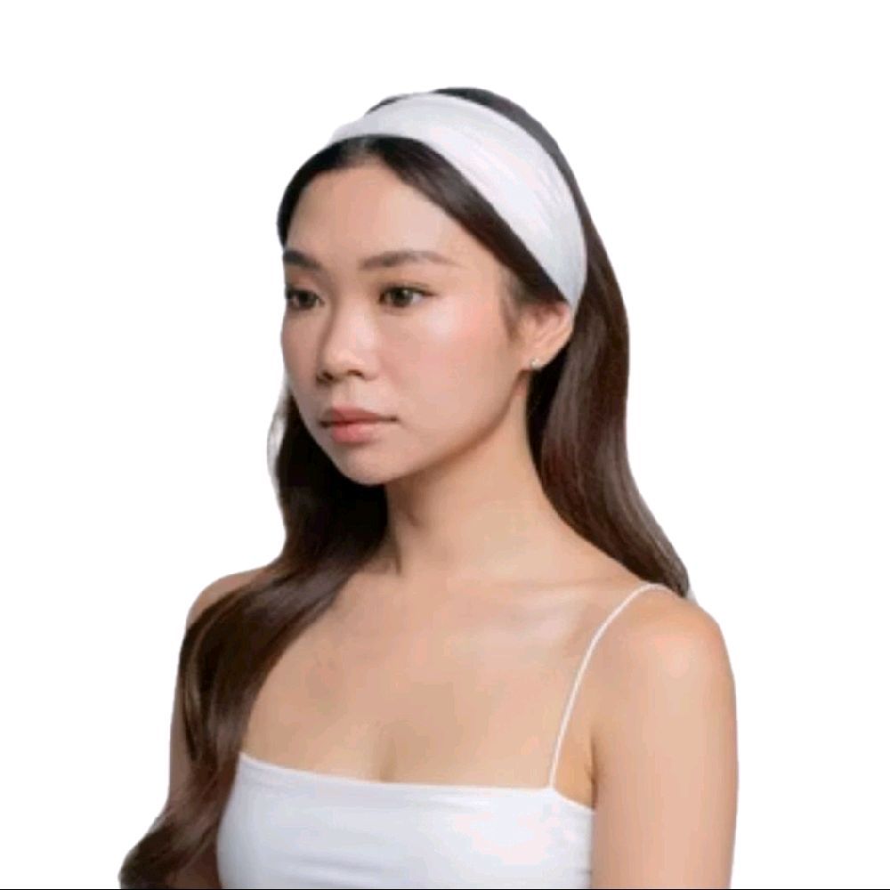 CO _ Headband Bando Jersey Kekinian untuk Gaya Modern Stretch-able