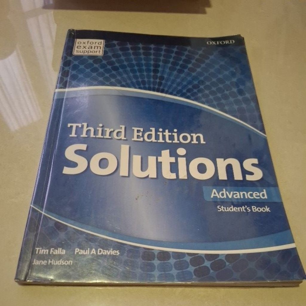 Buku OXFORD SOLUTIONS (Third Edition) Advanced Student's Book