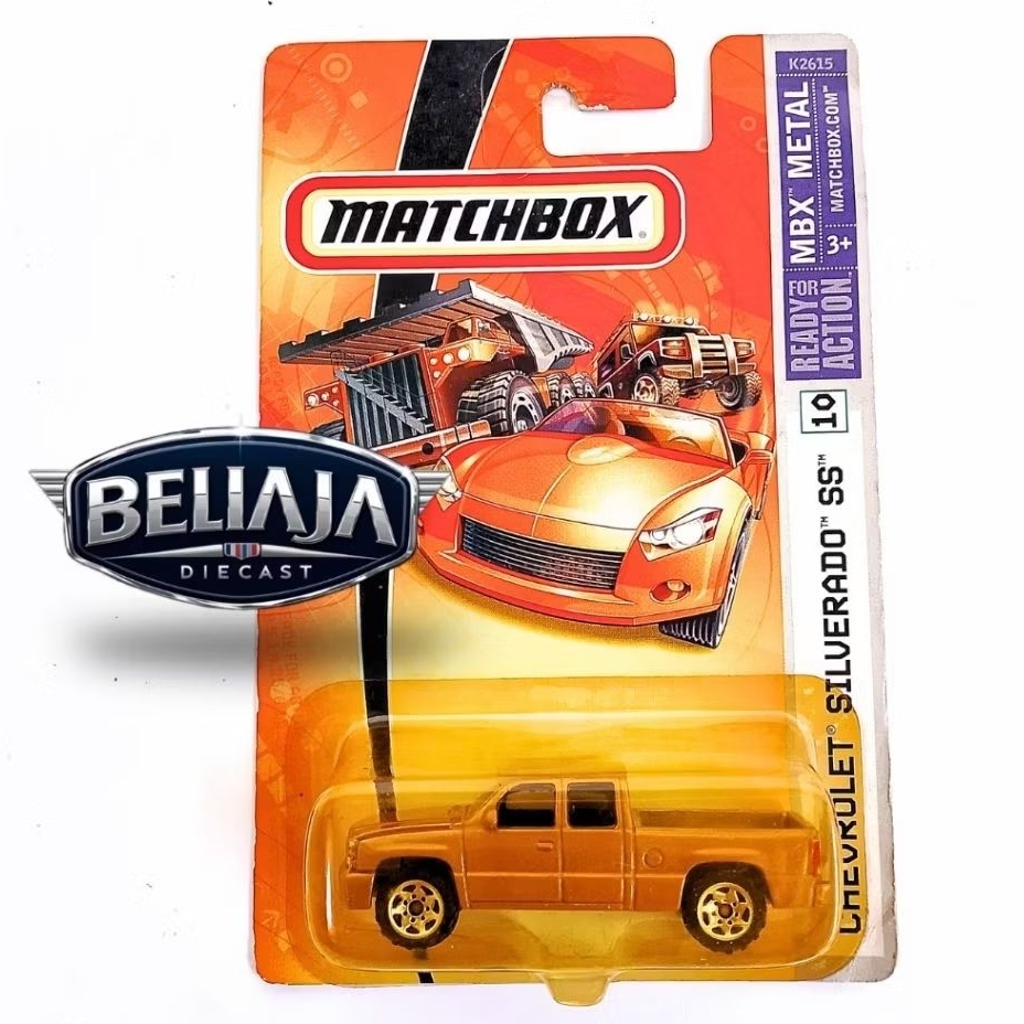 MATCHBOX CHEVROLET SILVERADO SS GOLD