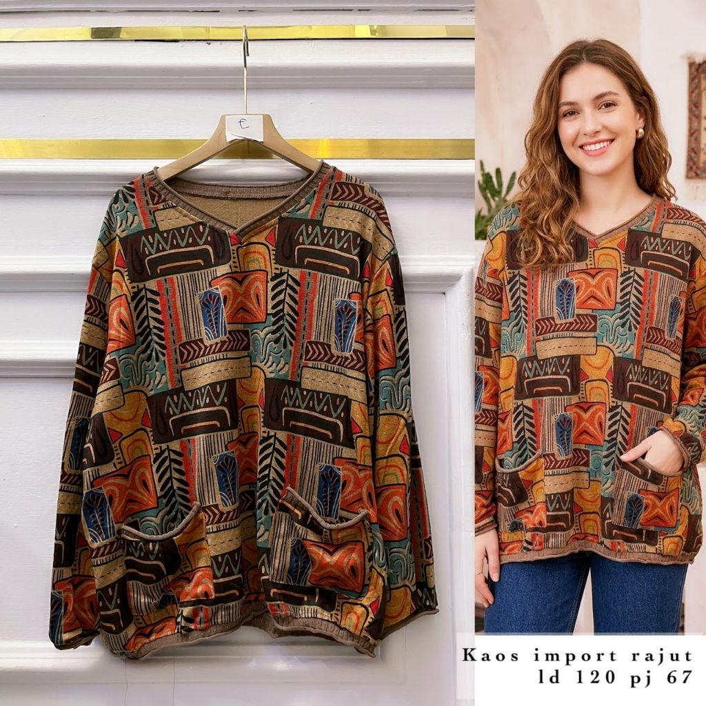 Real pic ORIGINAL dan TERMURAH Blouse Jumbo PREMIUM Bangkok / Blouse Oversize PREMIUM Butik / kemeja