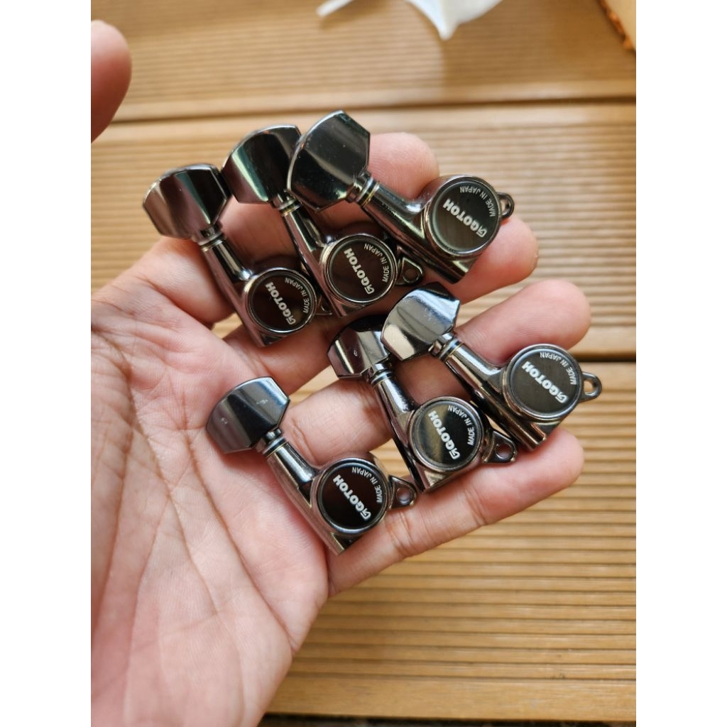 Dryer Gitar Tuning Machine Gotoh Cosmo Non Locking