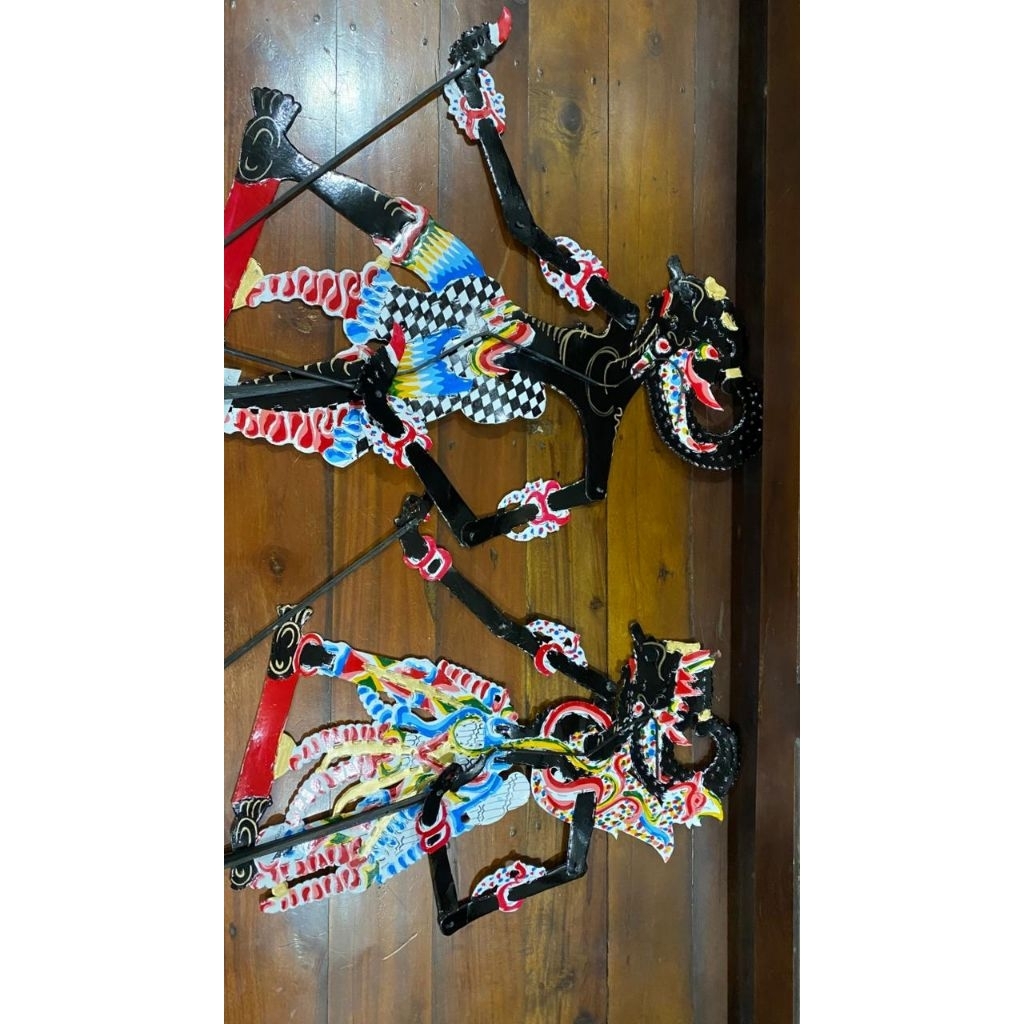 paket werkudara gatutkaca wayang kertas