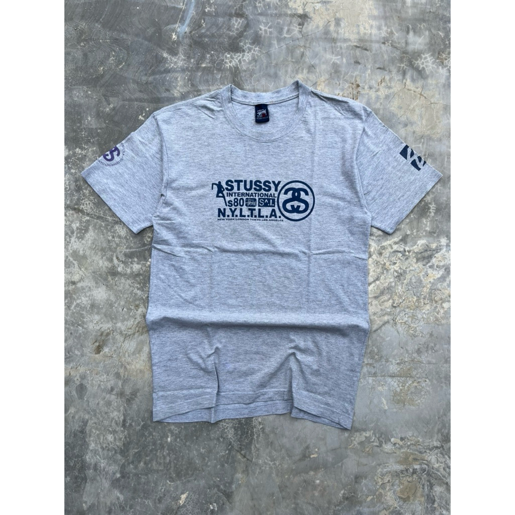 vintage kaos stussy 80s made in USA original