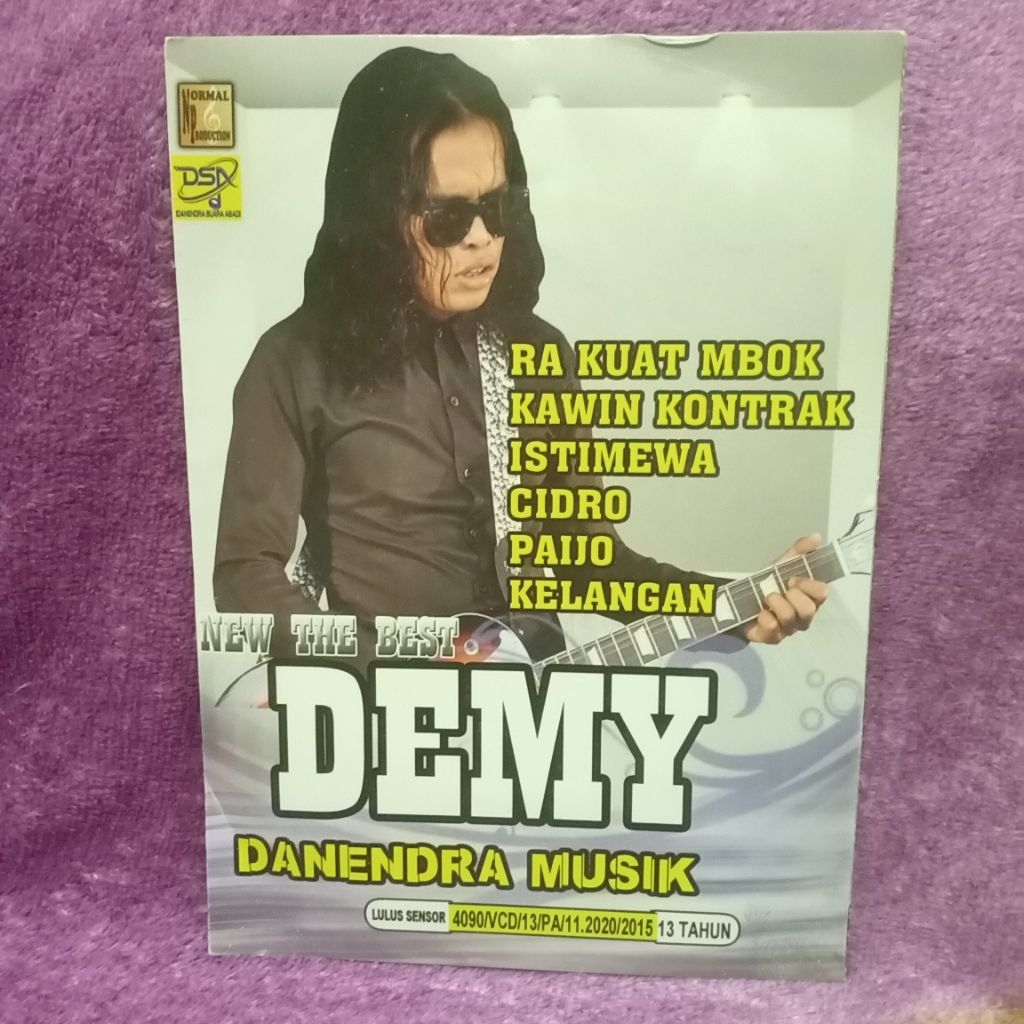 VCD DANENDRA MUSIK TEH BEST DEMY