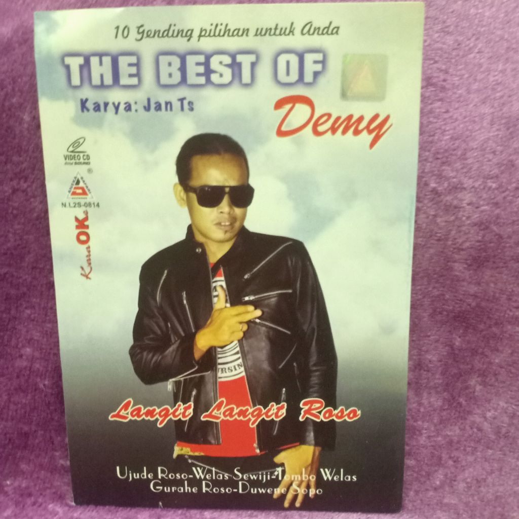 VCD THE BEST OF DEMY LANGIT LANGIT ROSO